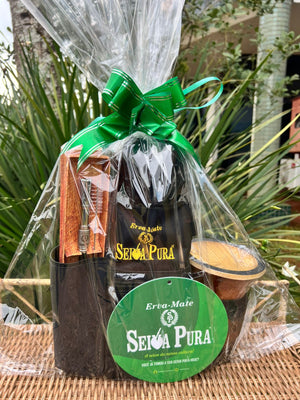 Kit Chimarrão Seiva Pura Completo + Ceva Mate de Brinde
